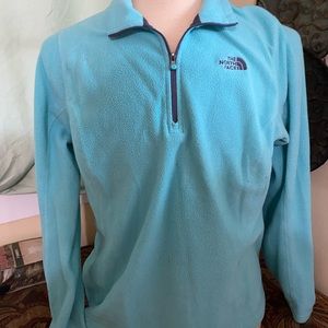 The North Face 3/4 zip fleece jacket